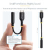 StarTech.com 5in (12.7cm) USB-C to 3.5mm TRRS Headphone/Headset Jack