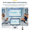 StarTech.com USB-C to HDMI Adapter, 4K 60Hz Video, HDR10, USB-C to StarTech.com USB-C to HDMI Adapter, 4K 60Hz Video, HDR10, USB-C to