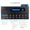 StarTech.com Standalone 1 to 15 USB Thumb Drive Duplicator and
