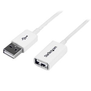 StarTech.com 3m White USB 2.0 Extension Cable A to A - M/F StarTech.com 3m White USB 2.0 Extension Cable A to A - M/F