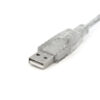 StarTech.com 10 ft Transparent USB 2.0 Cable - A to B StarTech.com 10 ft Transparent USB 2.0 Cable - A to B