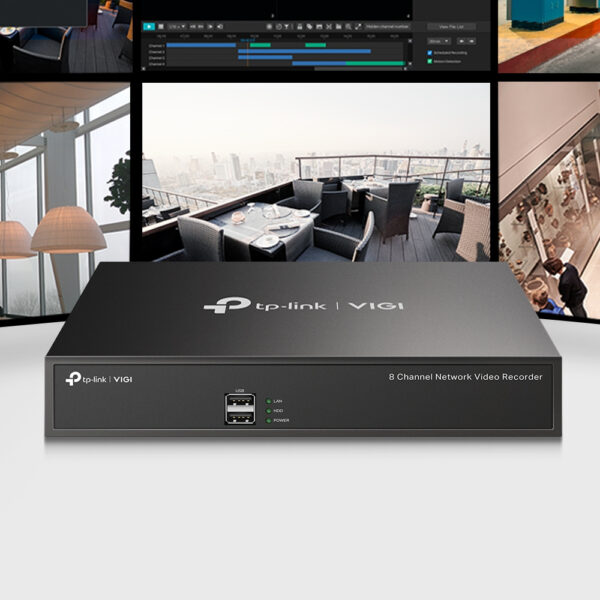 TP-Link VIGI 8 Channel Network Video Recorder TP-Link VIGI 8 Channel Network Video Recorder