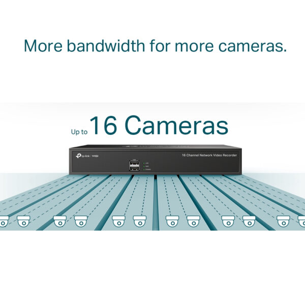 TP-Link VIGI 16 Channel Network Video Recorder TP-Link VIGI 16 Channel Network Video Recorder