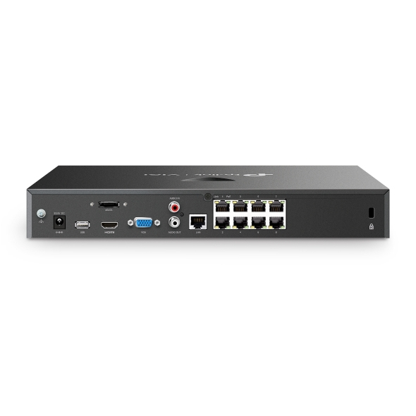 TP-Link VIGI 8 Channel PoE+ Network Video Recorder TP-Link VIGI 8 Channel PoE+ Network Video Recorder