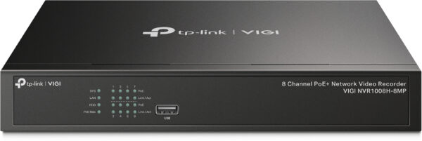 TP-Link VIGI 8 Channel PoE+ Network Video Recorder TP-Link VIGI 8 Channel PoE+ Network Video Recorder
