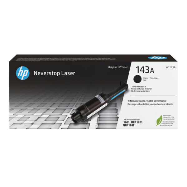 HP 143A Black Original Neverstop Toner Reload Kit HP 143A Black Original Neverstop Toner Reload Kit