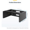 StarTech.com 4U Wall Mount Network Rack - 14 Inch Deep (Low Profile)