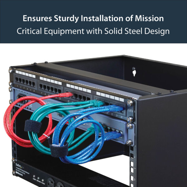 StarTech.com 6U Wall Mount Network Rack - 14 Inch Deep (Low Profile) StarTech.com 6U Wall Mount Network Rack - 14 Inch Deep (Low Profile)