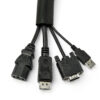 StarTech.com 15' (4.6m) Cable Management Sleeve - Flexible Coiled