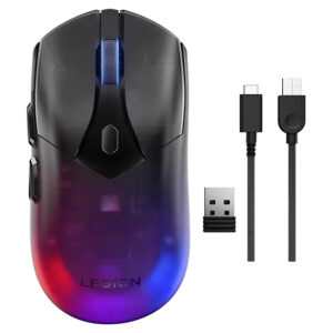 001913313c49f5961782a5eeb91d89093d2d6da5.jpg Lenovo Legion M410 mouse Gaming Ambidextrous RF Wireless + USB Type-C Optical 16000 DPI