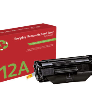 Everyday™ Mono Remanufactured Toner by Xerox compatible with HP 12A Everyday™ Mono Remanufactured Toner by Xerox compatible with HP 12A