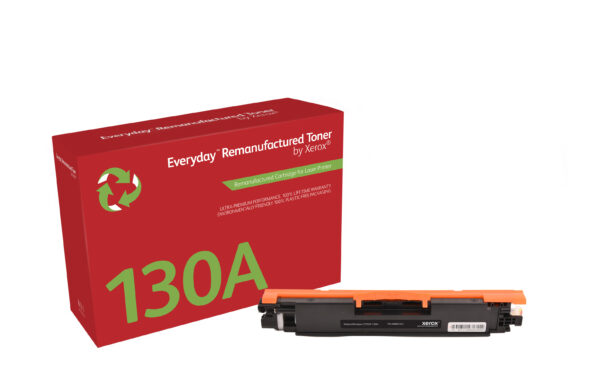 Everyday™ Black Remanufactured Toner by Xerox compatible with HP 130A