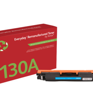 Everyday™ Cyan Remanufactured Toner by Xerox compatible with HP 130A Everyday™ Cyan Remanufactured Toner by Xerox compatible with HP 130A