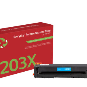 Everyday™ Cyan Remanufactured Toner by Xerox compatible with HP 203X Everyday™ Cyan Remanufactured Toner by Xerox compatible with HP 203X