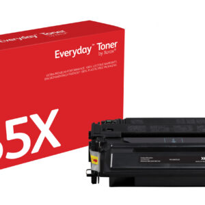 Everyday™ Black Toner by Xerox compatible with HP 55X (CE255X), High Everyday™ Black Toner by Xerox compatible with HP 55X (CE255X), High