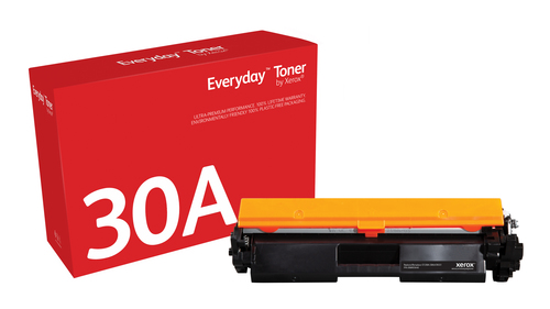 Everyday™ Black Toner by Xerox compatible with HP 30A (CF230A),