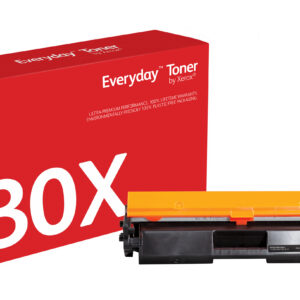 Everyday™ Black Toner by Xerox compatible with HP 30X (CF230X), High Everyday™ Black Toner by Xerox compatible with HP 30X (CF230X), High
