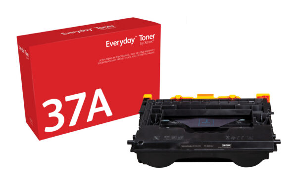 Everyday™ Black Toner by Xerox compatible with HP 37A (CF237A),