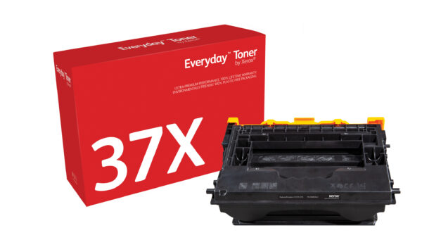 Everyday™ Black Toner by Xerox compatible with HP 37X (CF237X), High