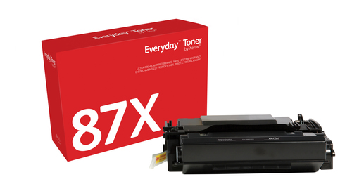 Everyday™ Black Toner by Xerox compatible with HP 87X (CF287X), High