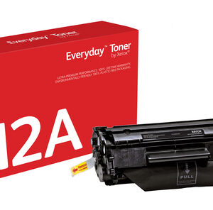 Everyday™ Black Toner by Xerox compatible with HP 12A (Q2612A), Everyday™ Black Toner by Xerox compatible with HP 12A (Q2612A),