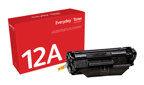 Everyday™ Black Toner by Xerox compatible with HP 12A (Q2612A),