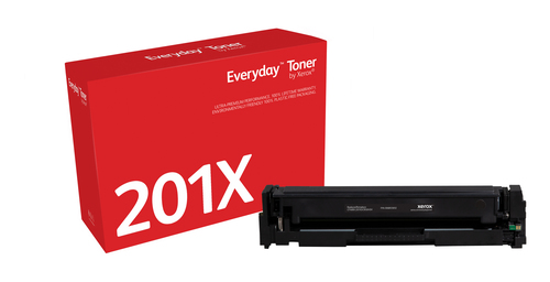 Everyday™ Black Toner by Xerox compatible with HP 201X (CF400X), High