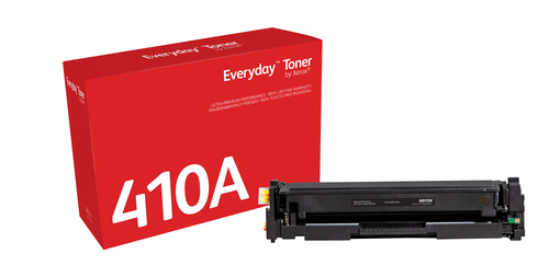 Everyday™ Black Toner by Xerox compatible with HP 410A (CF410A),