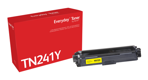 Everyday™ Yellow Toner by Xerox compatible with Brother TN241Y,