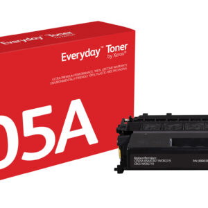Everyday™ Black Toner by Xerox compatible with HP 05A (CE505A), Everyday™ Black Toner by Xerox compatible with HP 05A (CE505A),