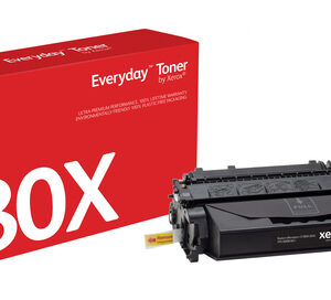 Everyday™ Black Toner by Xerox compatible with HP 80X (CF280X), High Everyday™ Black Toner by Xerox compatible with HP 80X (CF280X), High