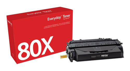 Everyday™ Black Toner by Xerox compatible with HP 80X (CF280X), High
