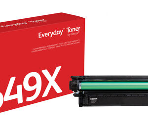 Everyday™ Black Toner by Xerox compatible with HP 649X (CE260X), High Everyday™ Black Toner by Xerox compatible with HP 649X (CE260X), High