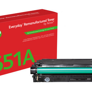 Everyday™ Black Remanufactured Toner by Xerox compatible with HP 651A Everyday™ Black Remanufactured Toner by Xerox compatible with HP 651A