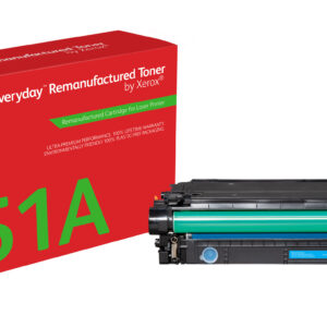 Everyday™ Cyan Remanufactured Toner by Xerox compatible with HP 651A Everyday™ Cyan Remanufactured Toner by Xerox compatible with HP 651A