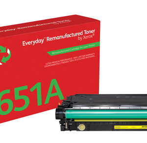 Everyday™ Yellow Remanufactured Toner by Xerox compatible with HP Everyday™ Yellow Remanufactured Toner by Xerox compatible with HP