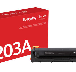 Everyday™ Black Toner by Xerox compatible with HP 203A (CF540A), Everyday™ Black Toner by Xerox compatible with HP 203A (CF540A),
