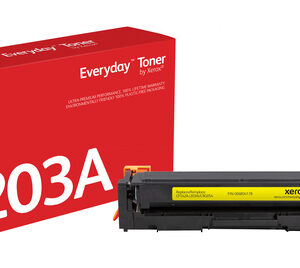 Everyday™ Yellow Toner by Xerox compatible with HP 203A (CF542A), Everyday™ Yellow Toner by Xerox compatible with HP 203A (CF542A),