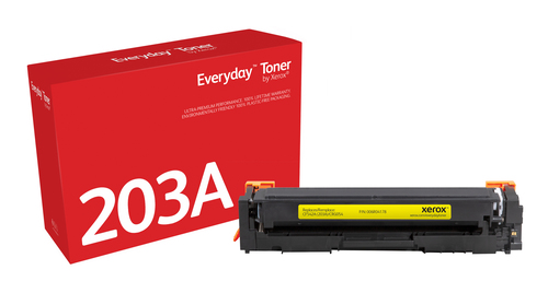 Everyday™ Yellow Toner by Xerox compatible with HP 203A (CF542A),