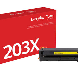 Everyday™ Yellow Toner by Xerox compatible with HP 203X (CF542X), Everyday™ Yellow Toner by Xerox compatible with HP 203X (CF542X),