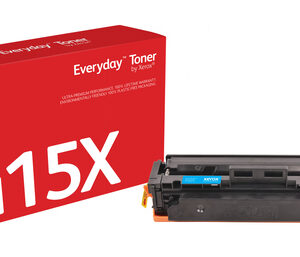 Everyday™ Cyan Toner by Xerox compatible with HP 415X (W2031X), High Everyday™ Cyan Toner by Xerox compatible with HP 415X (W2031X), High