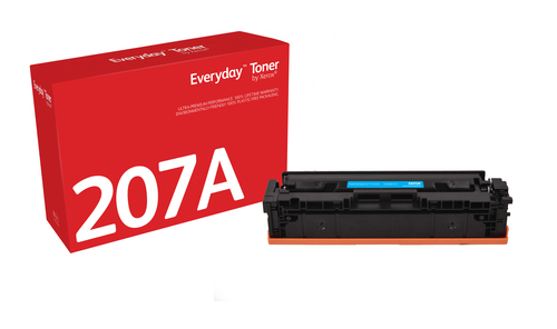 Everyday™ Cyan Toner by Xerox compatible with HP 207A (W2211A),