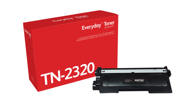 Everyday™ Mono Toner by Xerox compatible with Brother TN2320,