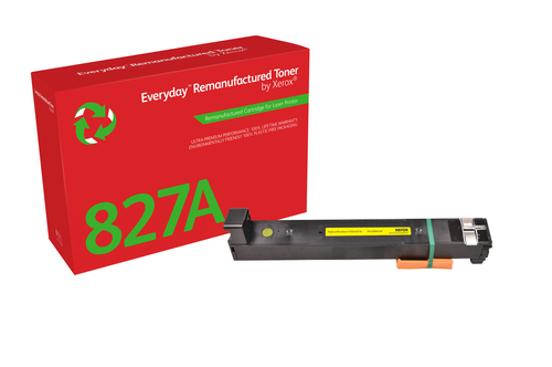 Everyday™ Yellow Remanufactured Toner by Xerox compatible with HP