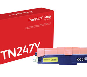 Everyday™ Yellow Toner by Xerox compatible with Brother TN247Y, High Everyday™ Yellow Toner by Xerox compatible with Brother TN247Y, High