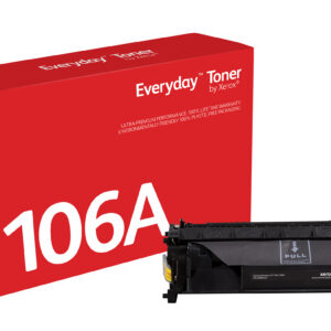 Everyday™ Black Toner by Xerox compatible with HP 106A (W1106A), Everyday™ Black Toner by Xerox compatible with HP 106A (W1106A),