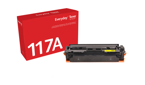 Everyday™ Yellow Toner by Xerox compatible with HP 117A (W2072A),