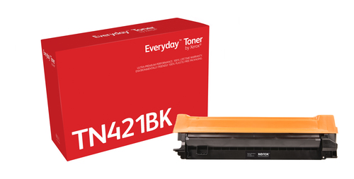 Everyday™ Black Toner by Xerox compatible with Brother TN-421BK,