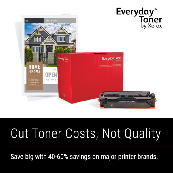 Everyday™ Cyan Toner by Xerox compatible with Brother TN-423C, High