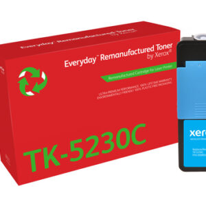 Everyday™ Cyan Remanufactured Toner by Xerox compatible with Kyocera Everyday™ Cyan Remanufactured Toner by Xerox compatible with Kyocera
